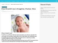 Meet David Cross s Daughter, Marlow Alice