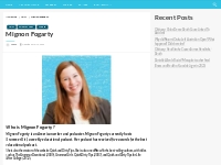 Mignon Fogarty Salary, Net worth, Bio, Ethnicity, Age - Networth and S