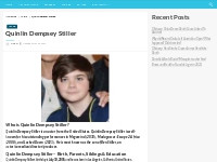 Quinlin Dempsey Stiller Bio, Net Worth, Height, Weight