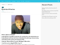 Quinton Masina Bio, Net Worth, Height, Weight, Relationship,