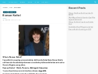 Roman Keitel Bio, Net Worth, Height, Weight, Relationship