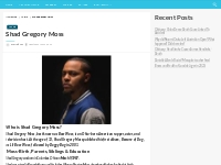 Shad Gregory Moss Bio, Net Worth, Height, Weight, Relationship