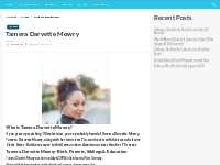 Tamera Darvette Mowry Salary, Net worth, Bio, Ethnicity, Age - Networt