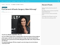 Tia Carrere s Plastic Surgery Went Wrong?