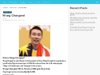 Wang Chongwei Bio, Net Worth, Height, Weight,