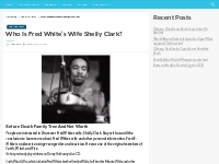 Who Is Fred White s Wife Shelly Clark?