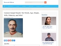 General Amjad Shoaib Net Worth (Updated May 2024)Wiki!