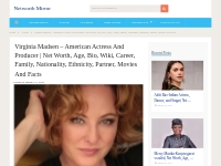 Virginia Madsen Net Worth, Age, Bio, Wiki, Career, Movies, Partner