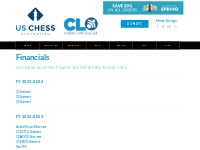 Financials | US Chess.org