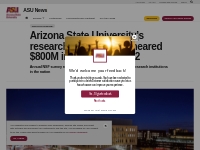 Arizona State University’s research expenditures neared $800M in fisca