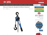 Why Lever Hoists Are Valuable for Different Situations?