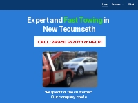 Professional Towing and Roadside Assistance in New Tecumseth | 24/7 Se