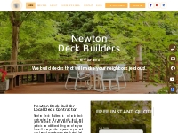 Best Local Deck Builder   Porch Contractor in Newton, MA