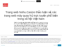 Nohu.Casino   Review Các Trang Web quay hu Truc Tuyen Pho Bien Nhat Vi