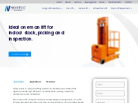 Discover Semi-electric Order Picker - Nostec Lift