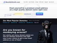 Prank your friends with a joke email from a high quality domain!