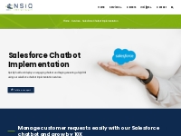 Chatbot Development Company in USA | Salesforce Chatbot Implementation