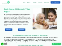 Nurse At Home In Tilak Nagar - Nurse At Home