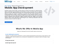 Mobile App Development Services | NXlogy Solutions Pvt. Ltd.