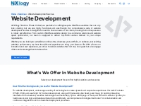 Website Development Services | NXlogy Solutions Pvt. Ltd.