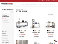 Office Desks | Available in Melamine & Veneer - Office Group