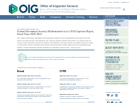 OIG: Office of Inspector General