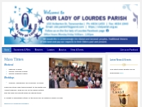 Our Lady of Lourdes Parish - home