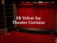 FR Velvet for Theatre Curtains   India s Leading Manufacturers   Expor
