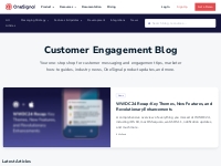 Customer Engagement Blog