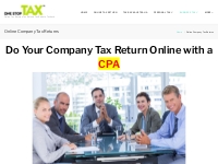 Online Company Tax Returns - One Stop Tax