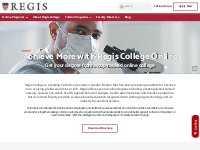 Online Degrees and Programs | Regis College Online