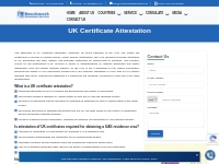 UK Certificate Attestation | UAE Embassy London Legalisation