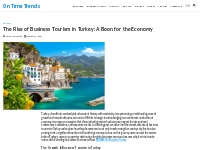The Rise of Business Tourism in Turkey: A Boon for the Economy - On Ti