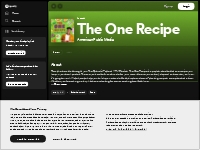 The One Recipe | Podcast on Spotify