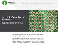 About   Open Source Initiative