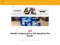 Sinutab’s Ongoing Sale is Still Happening this Month! - Orange Magazin