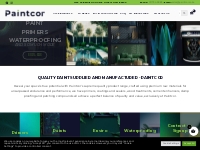 Quality Paint Supplier And Manufacturer - Paintcor - South Africa