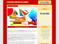 Painting Service in Tampa| Painting Contractor Tampa|Residential Paint