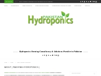 About | Pakistan Hydroponics | - Pakistan Hydroponics - Hydroponics fa