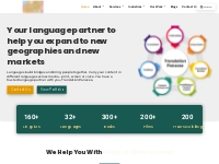 Your language partner to help you expand to new geographies