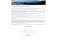 County of Hawai`i - Online Real Property Tax Payments