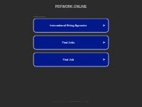 PDFwork | Free online PDF tool service