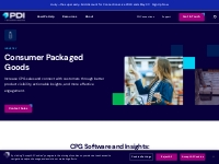 CPG Analytics   Software Solutions | PDI