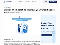 Unlock The Secret To Improve your Credit Score - PensionBox - Pension 