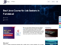 Best Java Course for Job Seekers in Faridabad