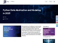 Python Data Abstraction and Modeling in 2023