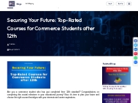  Securing Your Future: Top-Rated Courses for Commerce