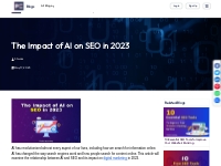 The Impact of AI on SEO in 2023