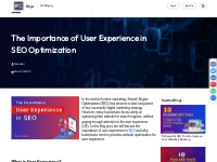 The Importance of User Experience in SEO Optimization
