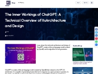 The Inner Workings of ChatGPT: A Technical Overview of Its